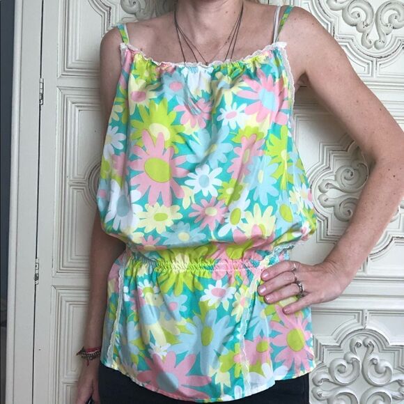 Marni Italy silk floral sleeveless blouse size XS - Picture 8 of 8